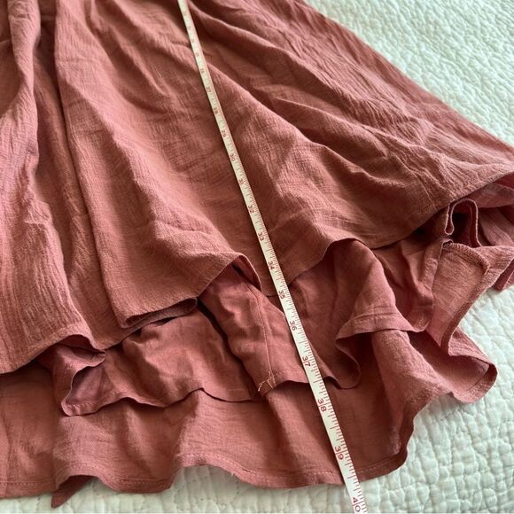 ✨ Wishlist Apparel Dusty Pink Open Back Dress Medium - Picture 8 of 9